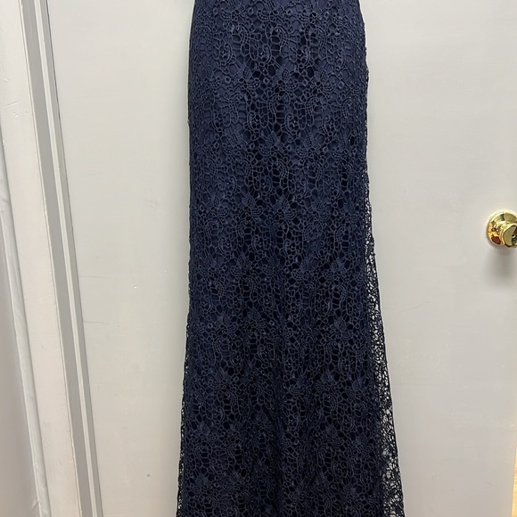 NEW Alyce Paris 6762 Two Piece Embellished Lace Gown in Cobalt Blue Size 2 - Picture 3 of 15